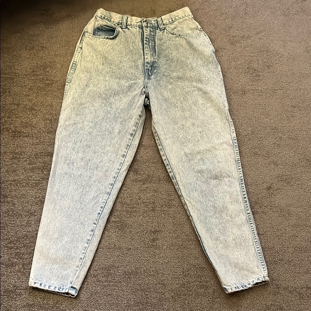 Rare Vintage Stefano World Wide Acid Wash Jeans Size 16 (Juniors)